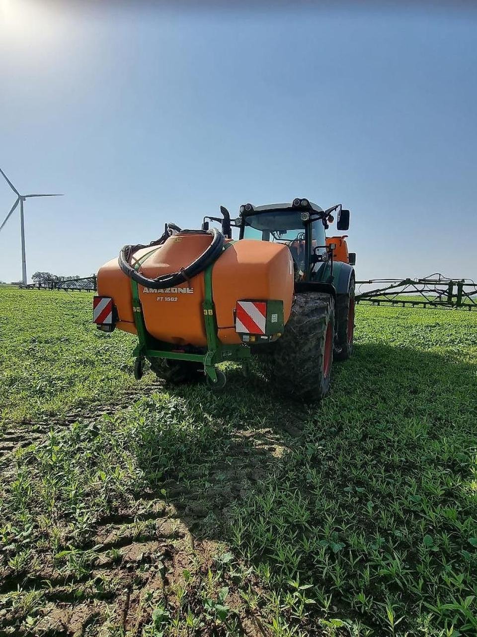 Anbauspritze des Typs Amazone UF 2002 + FT 1502, Gebrauchtmaschine in Könnern (Bild 2)