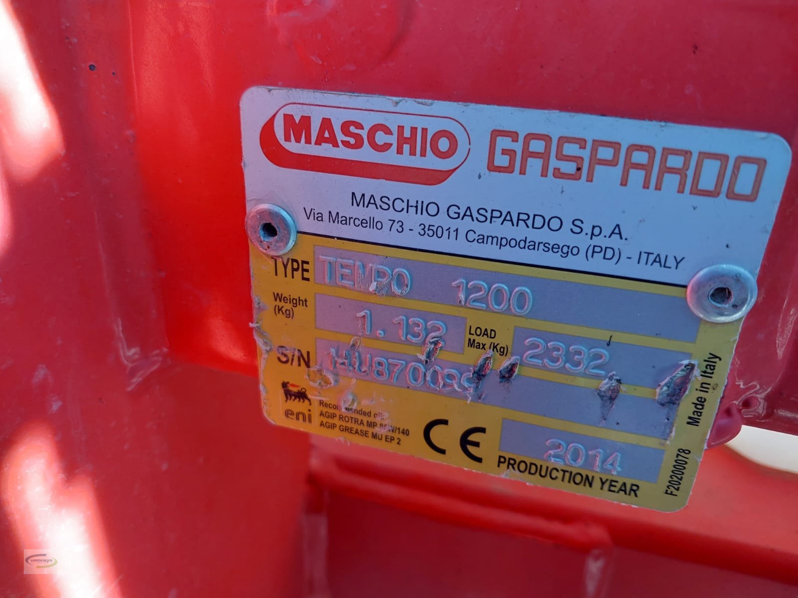 Anbauspritze от тип Gaspardo Tempo 1200, Gebrauchtmaschine в Frontenhausen (Снимка 4)