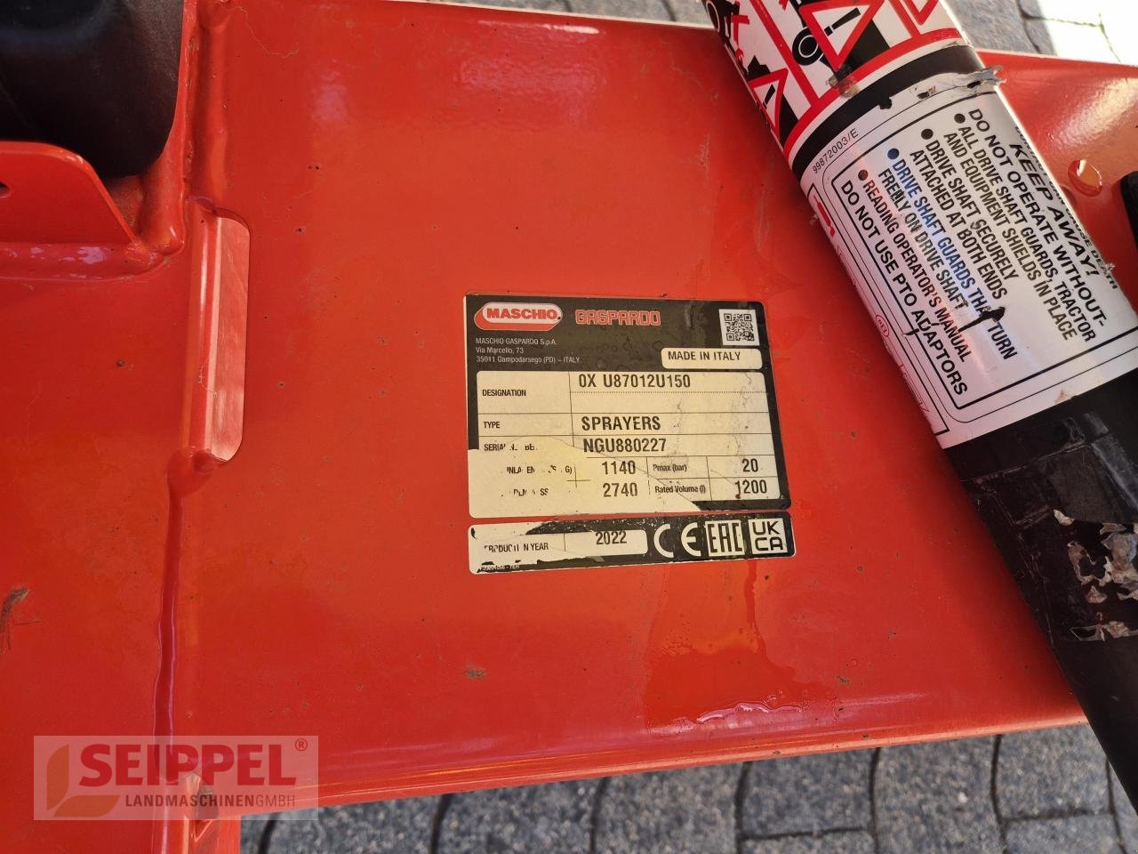 Anbauspritze of the type Gaspardo TEMPO 1201 15,0, Gebrauchtmaschine in Groß-Umstadt (Picture 4)