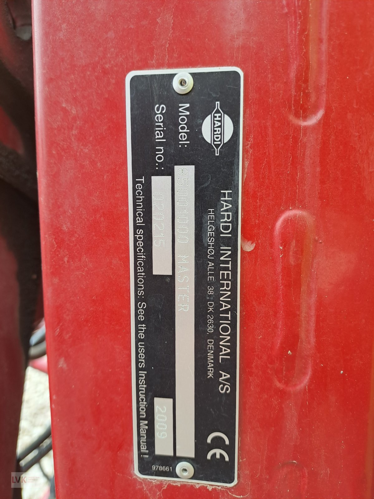 Anbauspritze typu Hardi Master 1000, Gebrauchtmaschine v Weißenburg (Obrázek 5)