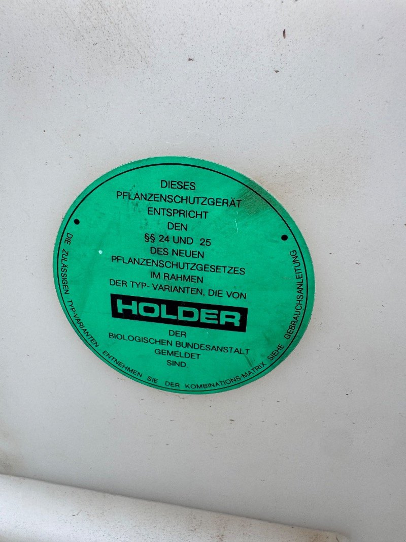 Anbauspritze of the type Holder IS 41, Gebrauchtmaschine in Liebenwalde (Picture 2)