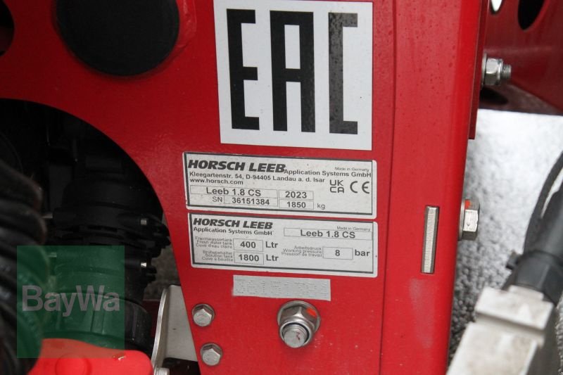 Anbauspritze van het type Horsch 1.8 CS, Gebrauchtmaschine in Straubing (Foto 6)