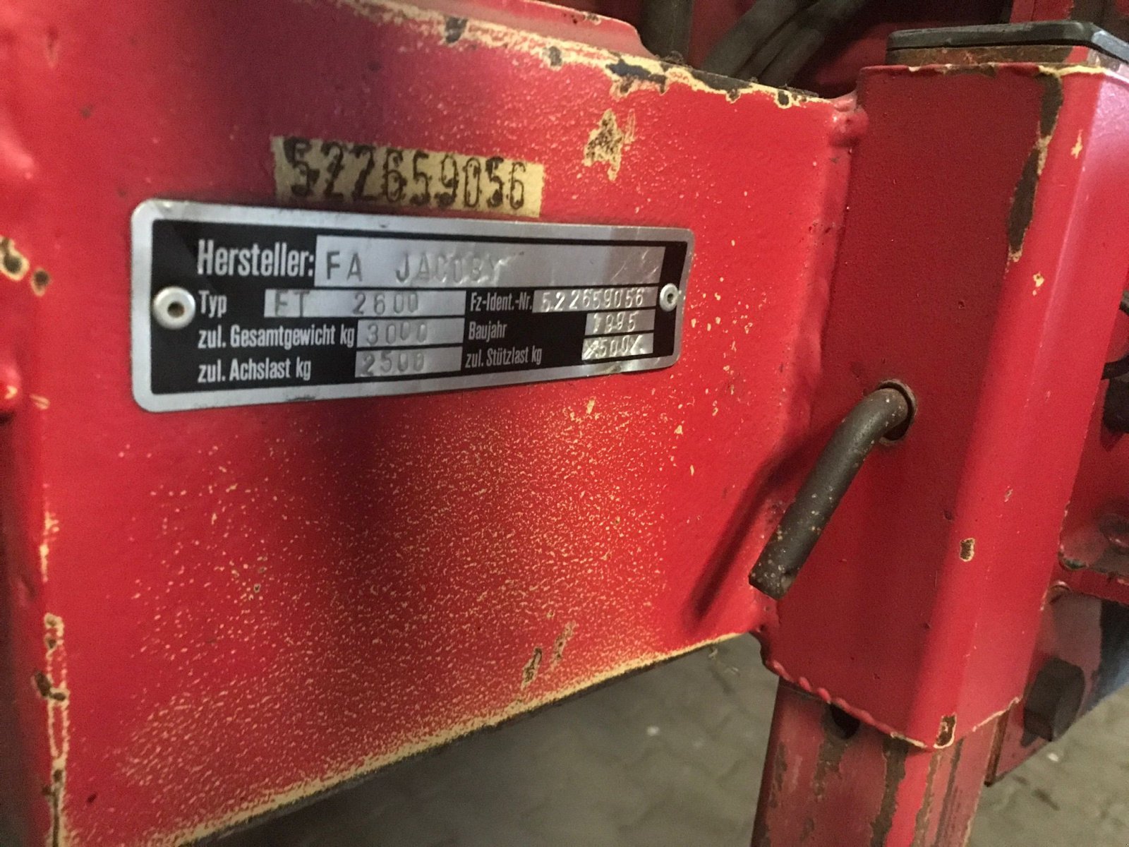 Anbauspritze del tipo Jacoby FT 2.600, Gebrauchtmaschine en Husum (Imagen 15)