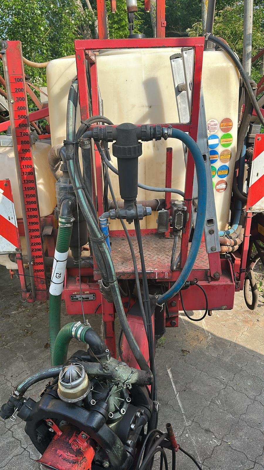 Anbauspritze des Typs Jacoby Spritze 2.600 l, Gebrauchtmaschine in Husum (Bild 4)