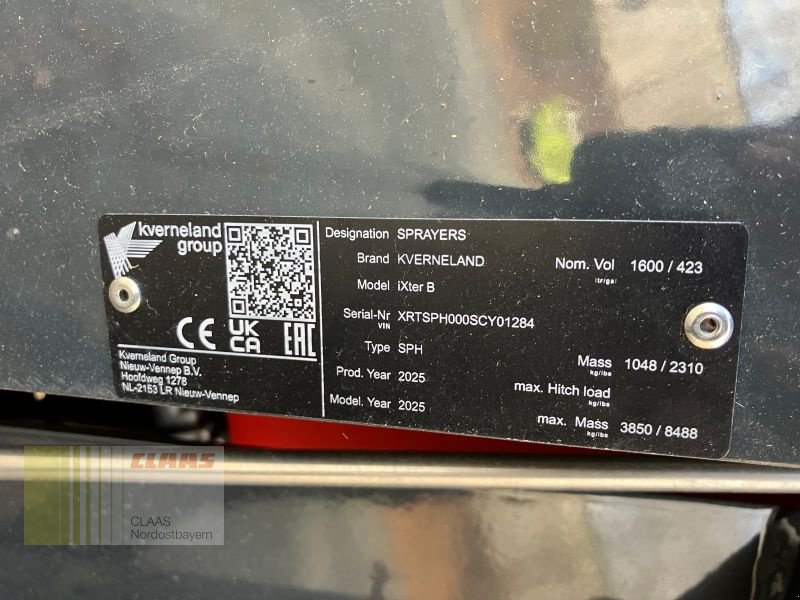 Anbauspritze of the type Kverneland iXter B16 - 15m, Neumaschine in Gefrees (Picture 18)