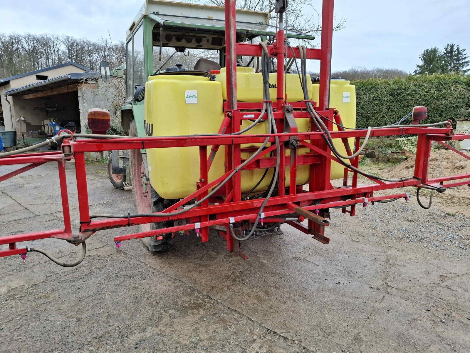 Anbauspritze Türe ait Rau 600l, Gebrauchtmaschine içinde Werneck (resim 2)