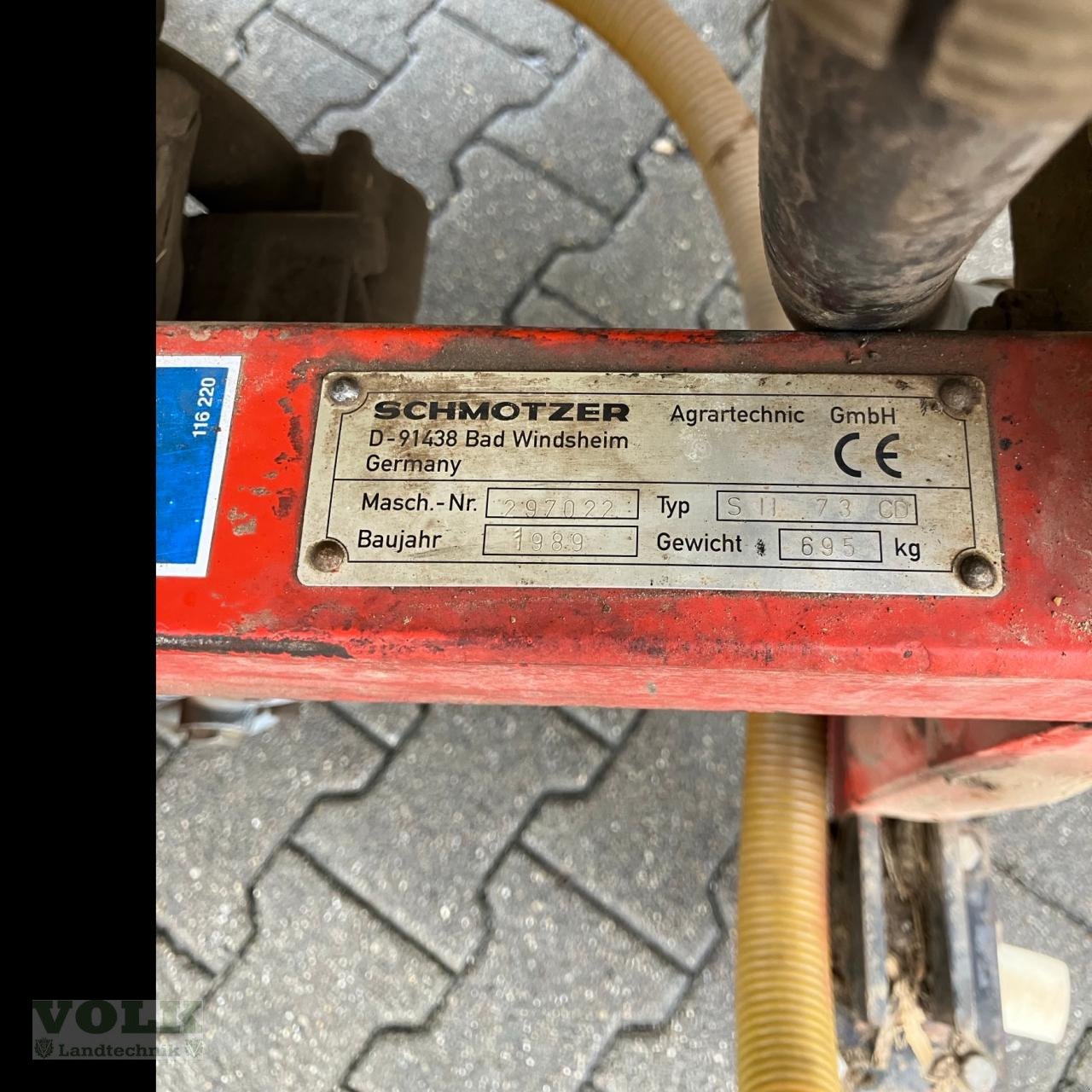 Anbauspritze a típus Schmotzer S II 73 CD, Gebrauchtmaschine ekkor: Friedberg-Derching (Kép 10)