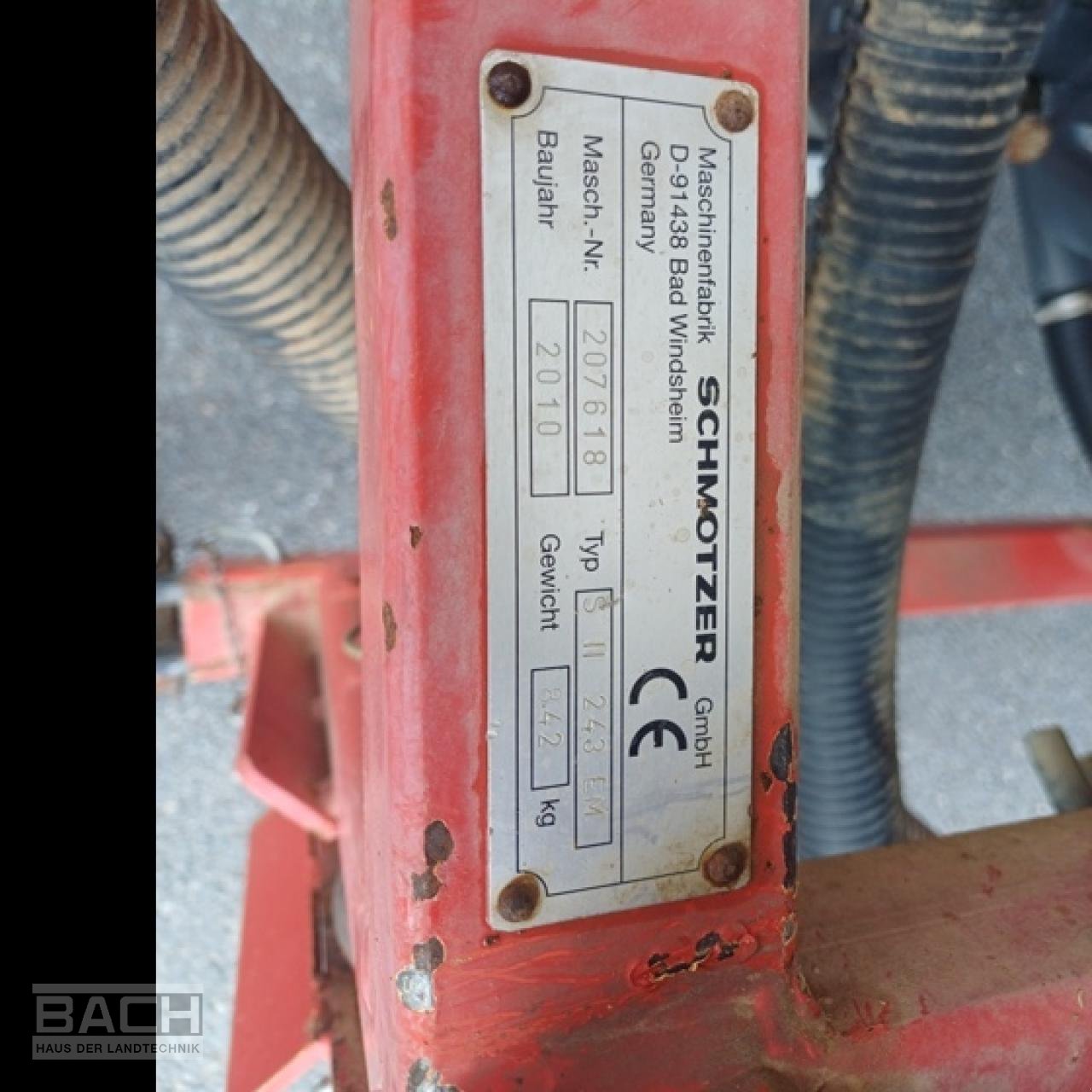 Anbauspritze of the type Schmotzer SUPERMAT VA1000, Gebrauchtmaschine in Boxberg-Seehof (Picture 6)