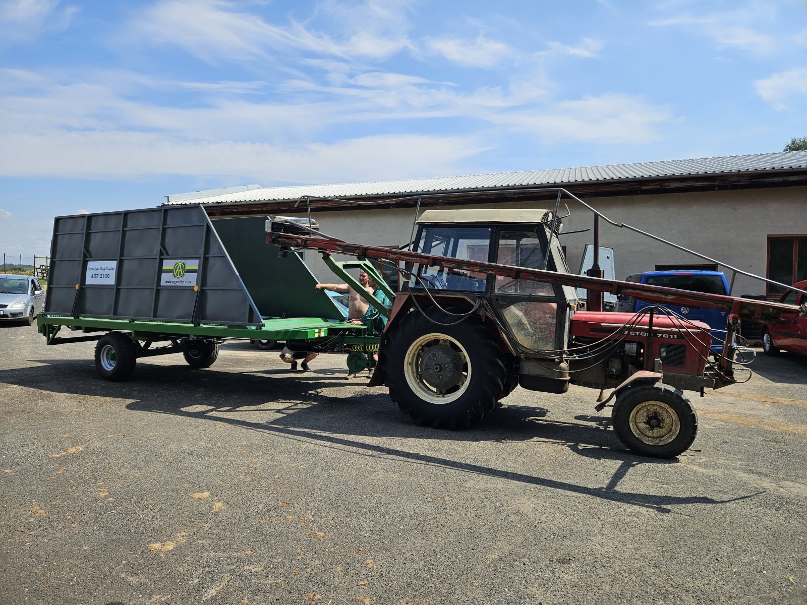 Anhänger от тип Agrotip Hoptrailer 200, Neumaschine в Roudnice nad Labem (Снимка 11)
