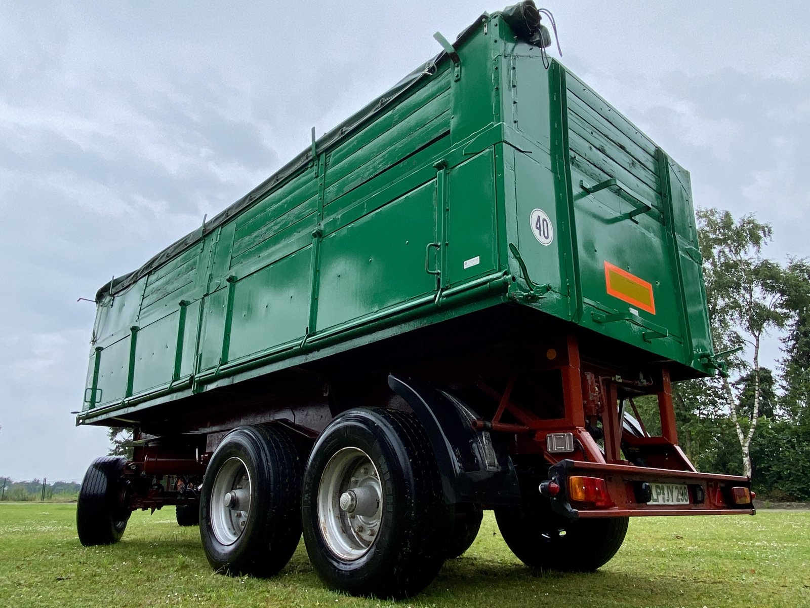 Anhänger typu alle Dreiachser 24t, Gebrauchtmaschine v Emstek (Obrázek 1)