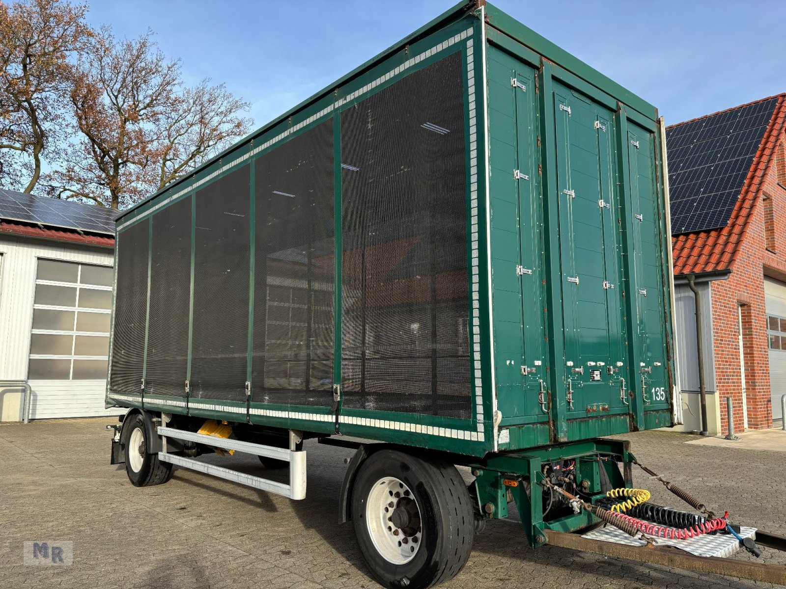 Anhänger типа Aschwege & Toenjes Tautliner mit Hubdach Interne Nr. 6265, Gebrauchtmaschine в Greven (Фотография 1)