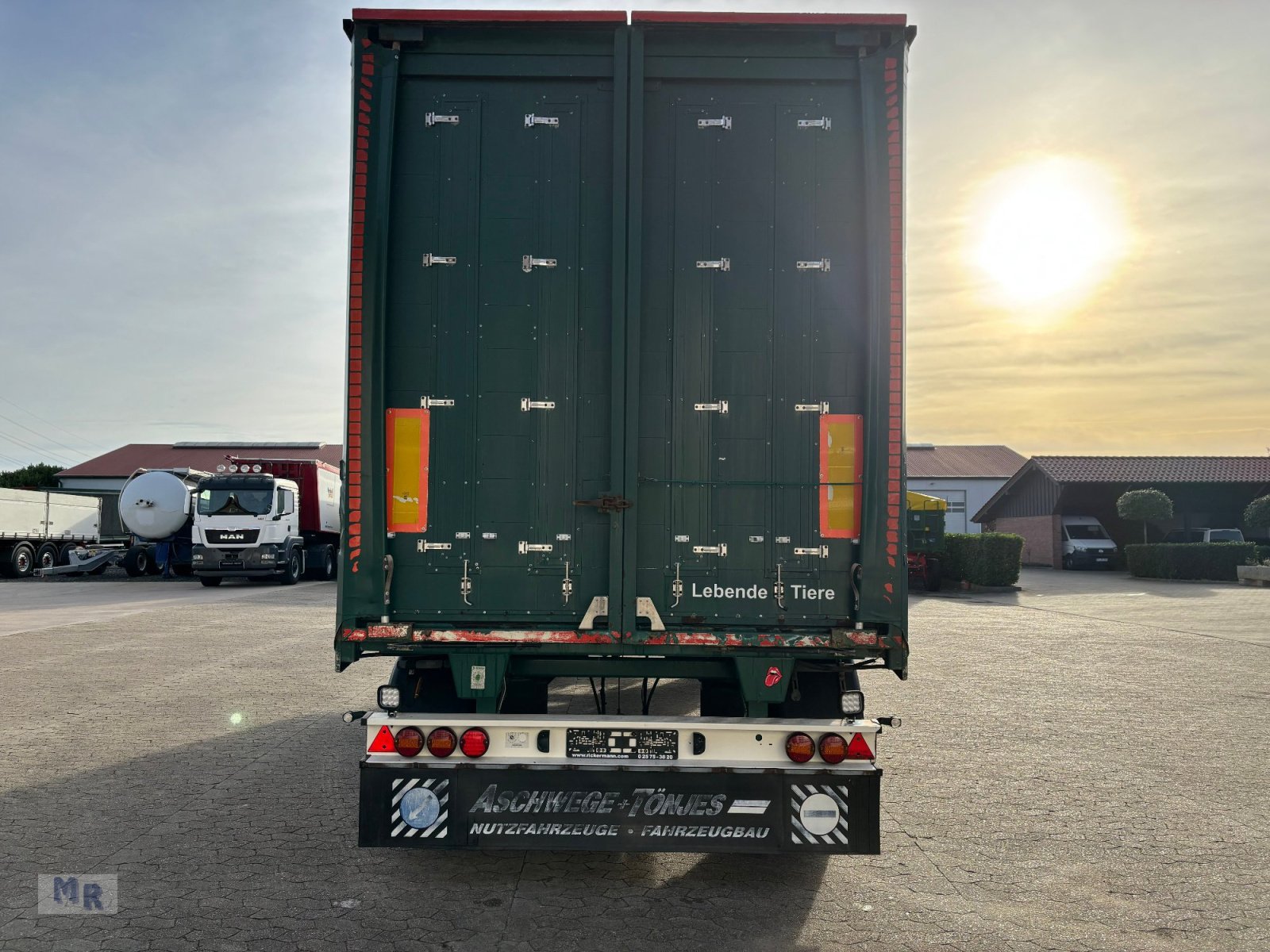Anhänger of the type Aschwege & Toenjes Tautliner mit Hubdach Interne Nr. 6265, Gebrauchtmaschine in Greven (Picture 4)