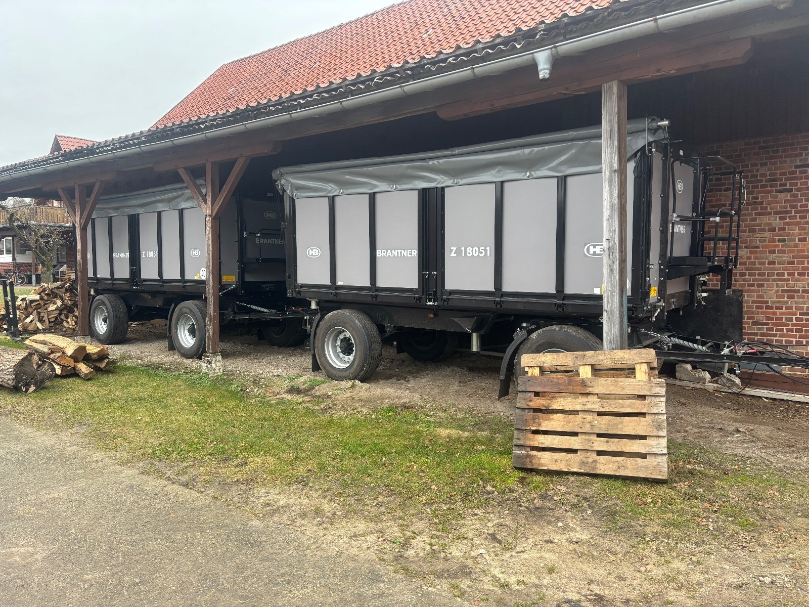 Anhänger van het type Brantner 18051 2 XXL, Gebrauchtmaschine in Bispingen (Foto 1)