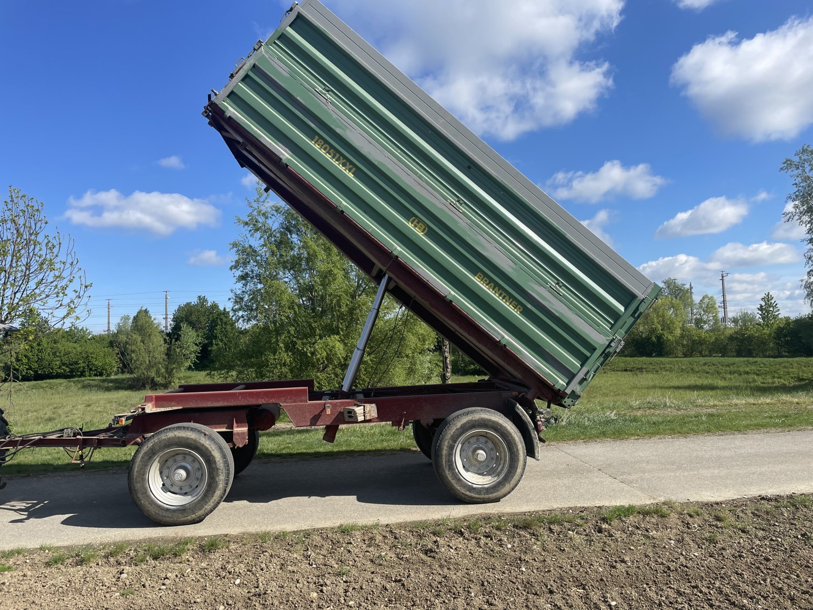 Anhänger tip Brantner 18051 2 XXL, Gebrauchtmaschine in Pixendorf (Poză 2)