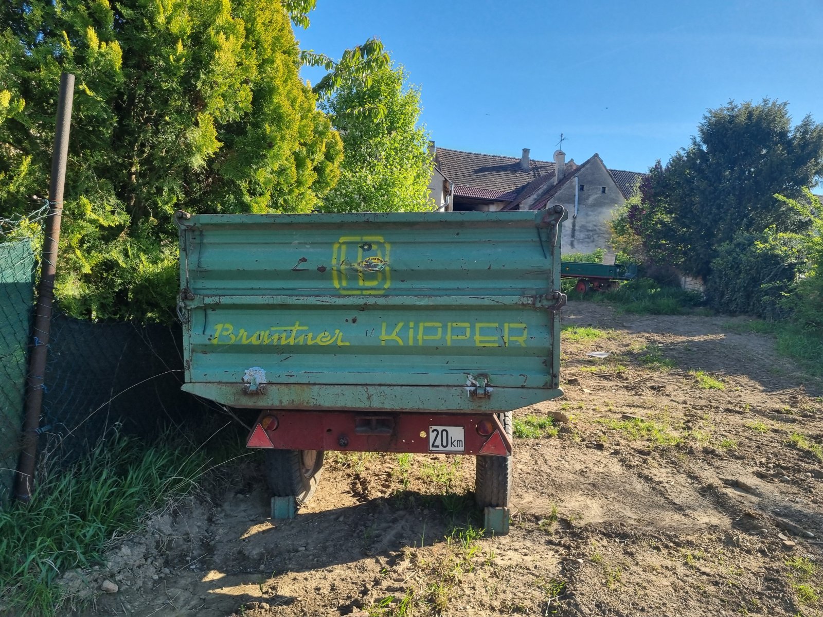 Anhänger типа Brantner 5t, Gebrauchtmaschine в GROSSSCHWEINBARTH (Фотография 2)
