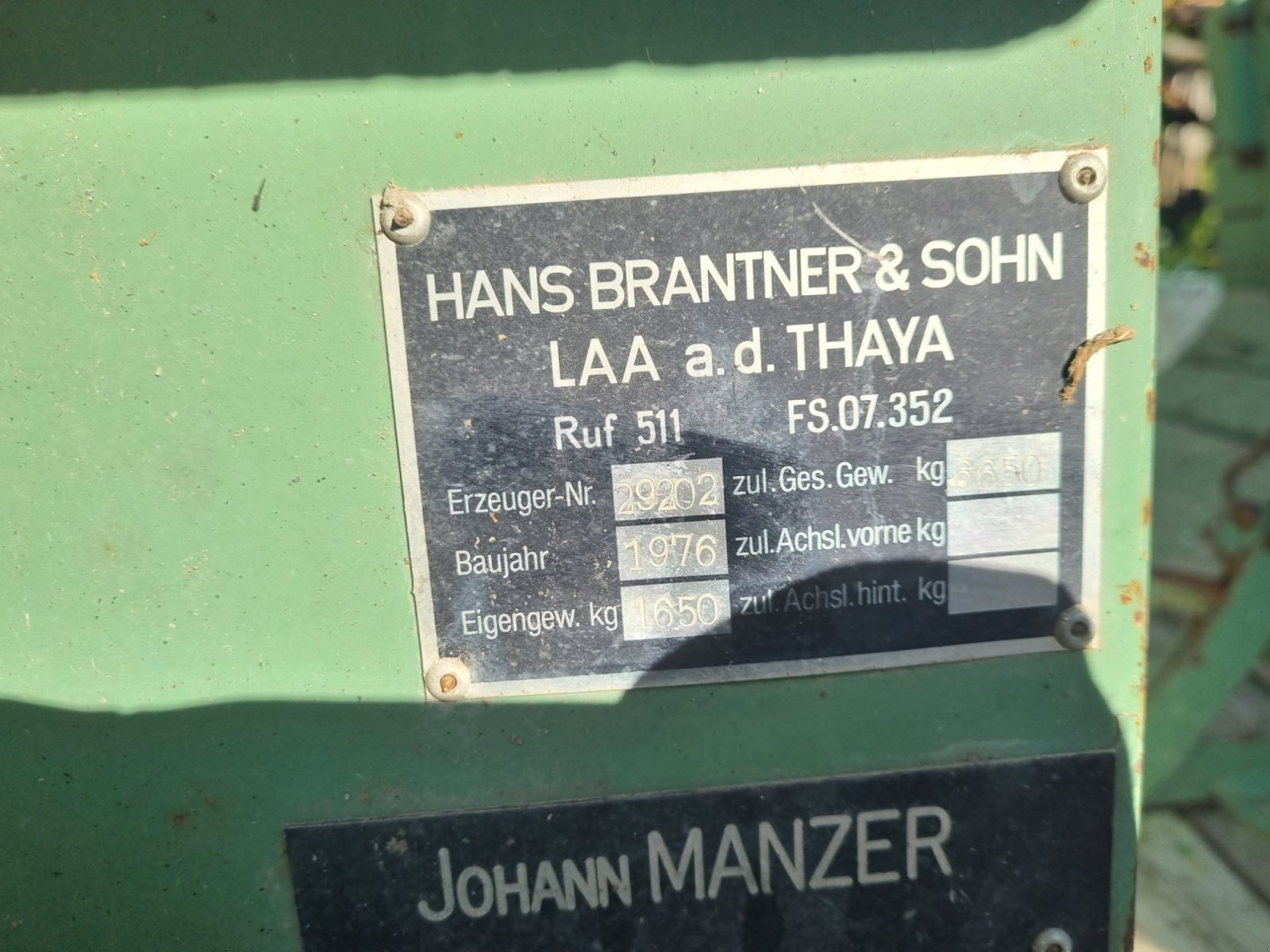 Anhänger типа Brantner 5t, Gebrauchtmaschine в GROSSSCHWEINBARTH (Фотография 3)