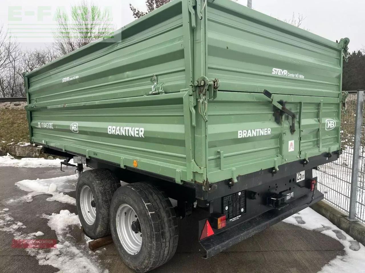 Anhänger del tipo Brantner ta 11045 xxl, Gebrauchtmaschine In ST. PÖLTEN (Immagine 5)