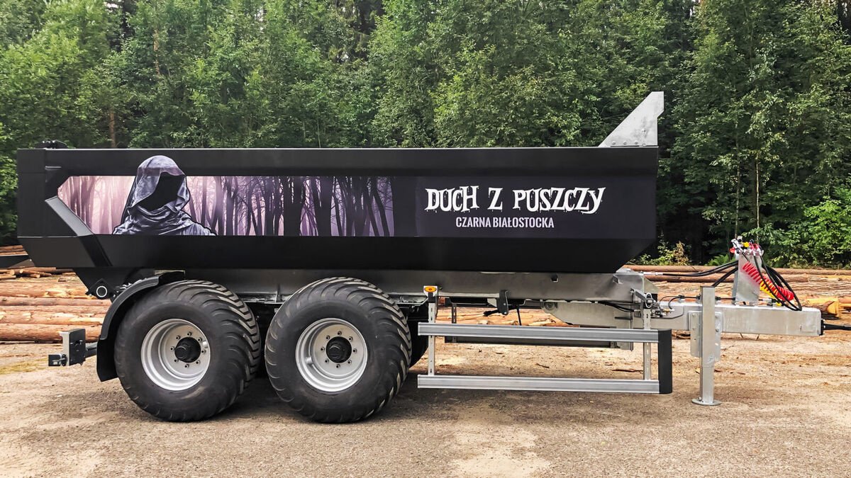 Anhänger des Typs CYNKOMET Muldenkipper / trailer, Neumaschine in Michałowo (Bild 3)