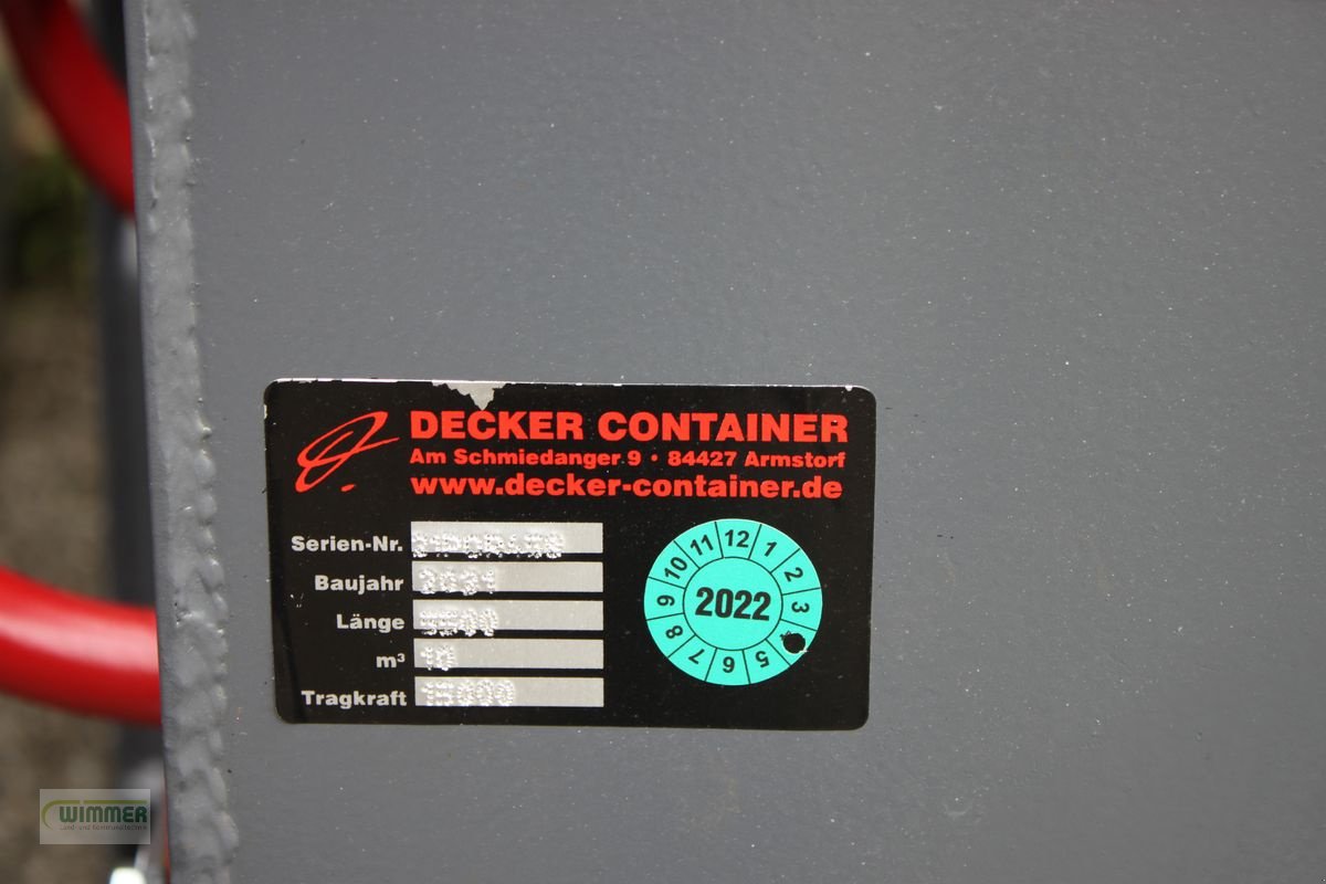 Anhänger des Typs Decker Container DECKER Bayernbox, Neumaschine in Kematen (Bild 14)