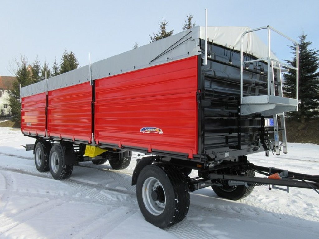 Anhänger typu Demmler 27 t 3 Achser Pritsche 8.60 x 2.45 x 1.60 m Stahlaufbau, Zentralverriegelung, Neumaschine v Rain-Gempfing (Obrázek 2)