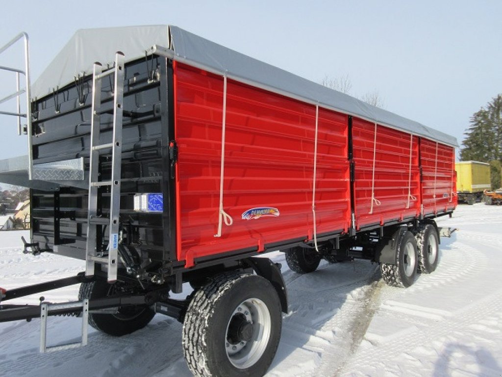 Anhänger typu Demmler 27 t 3 Achser Pritsche 8.60 x 2.45 x 1.60 m Stahlaufbau, Zentralverriegelung, Neumaschine v Rain-Gempfing (Obrázek 3)