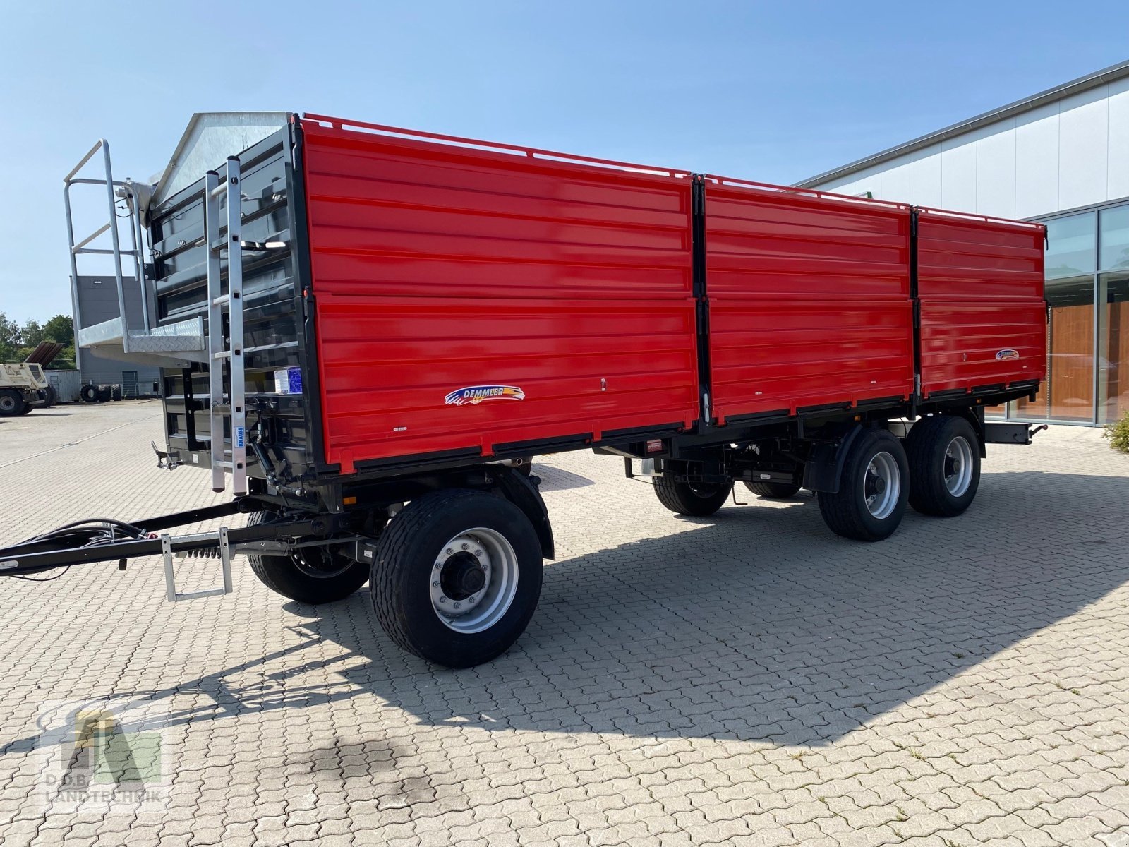 Anhänger des Typs Demmler DPL - L240, Gebrauchtmaschine in Langweid am Lech (Bild 3)