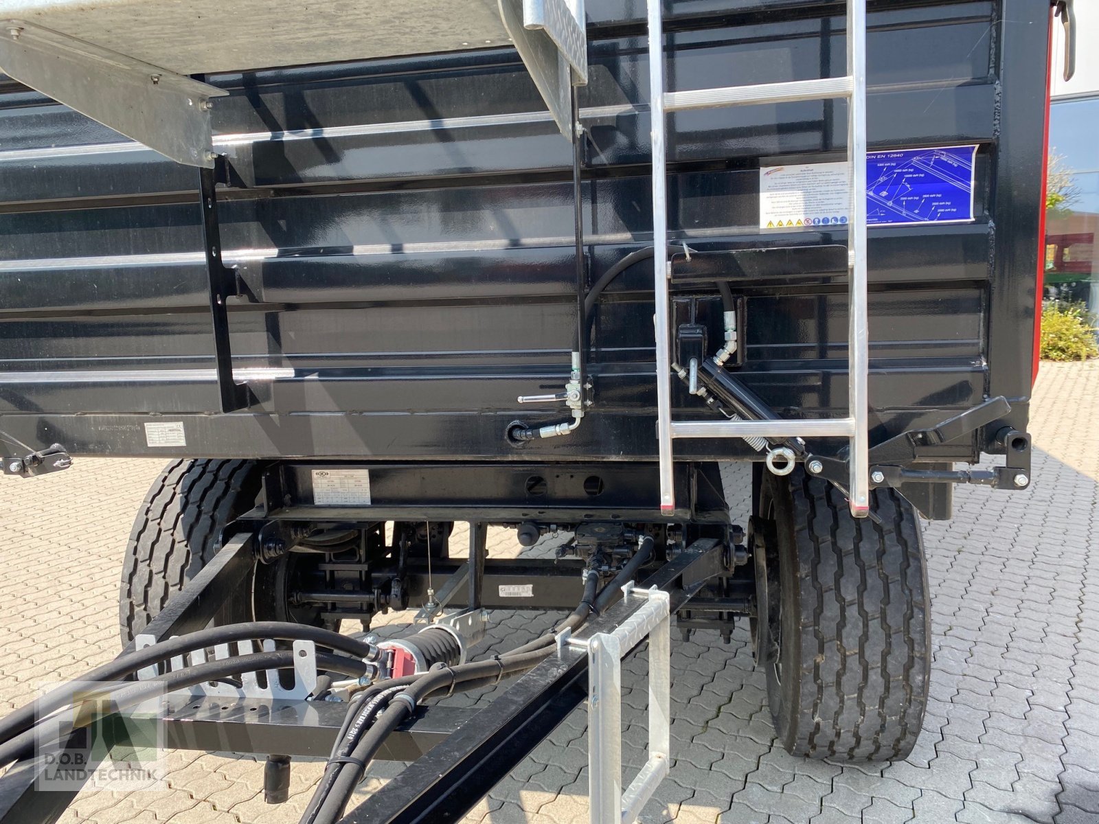 Anhänger des Typs Demmler DPL - L240, Gebrauchtmaschine in Langweid am Lech (Bild 5)