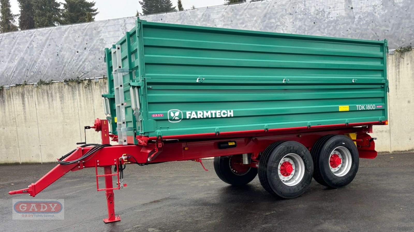 Anhänger del tipo Farmtech FARMTECH TDK 1800, Neumaschine In Lebring (Immagine 1)