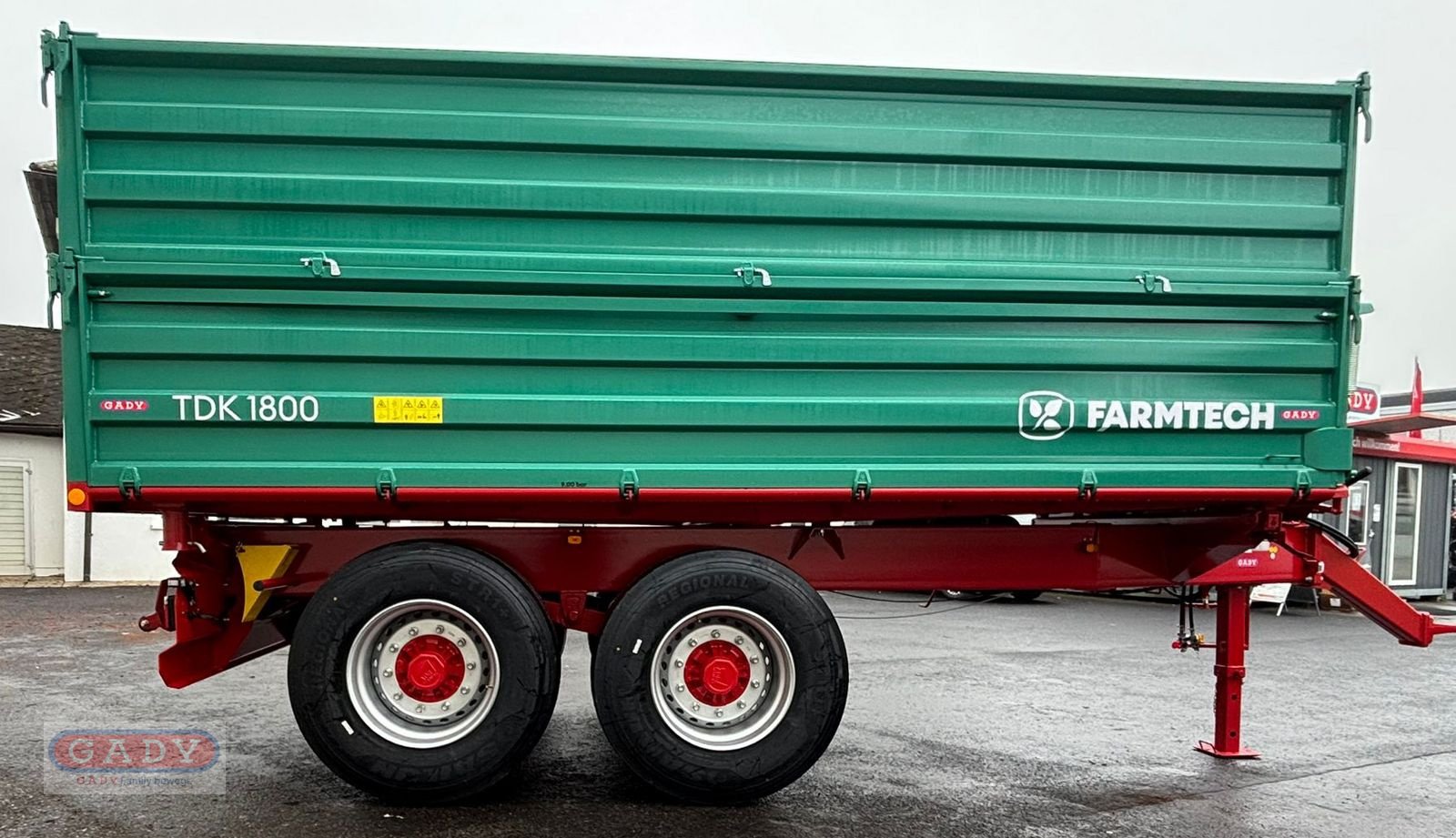 Anhänger del tipo Farmtech FARMTECH TDK 1800, Neumaschine In Lebring (Immagine 7)