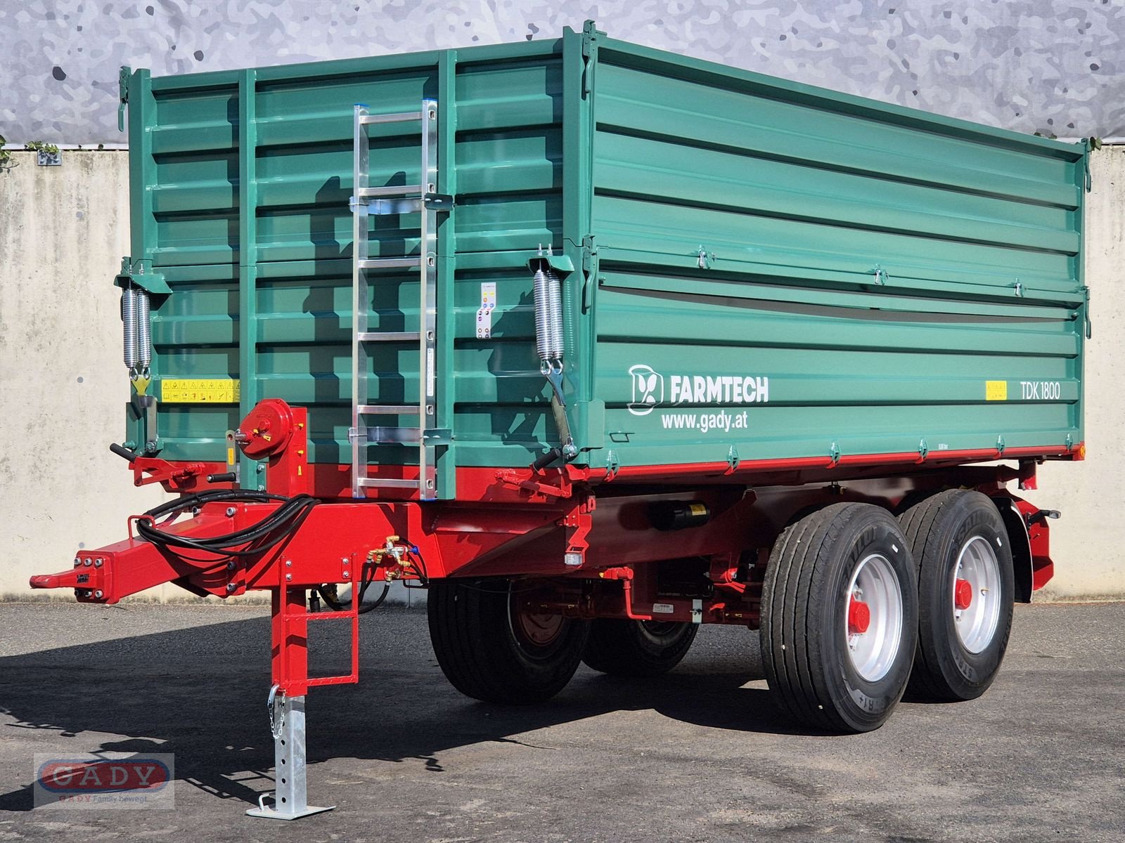 Anhänger typu Farmtech TANDEM 3-SEITEN TDK 1800, Neumaschine v Lebring (Obrázek 1)