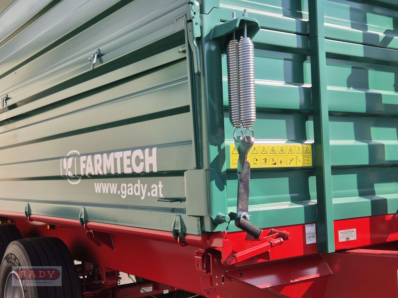 Anhänger typu Farmtech TANDEM 3-SEITEN TDK 1800, Neumaschine v Lebring (Obrázek 7)