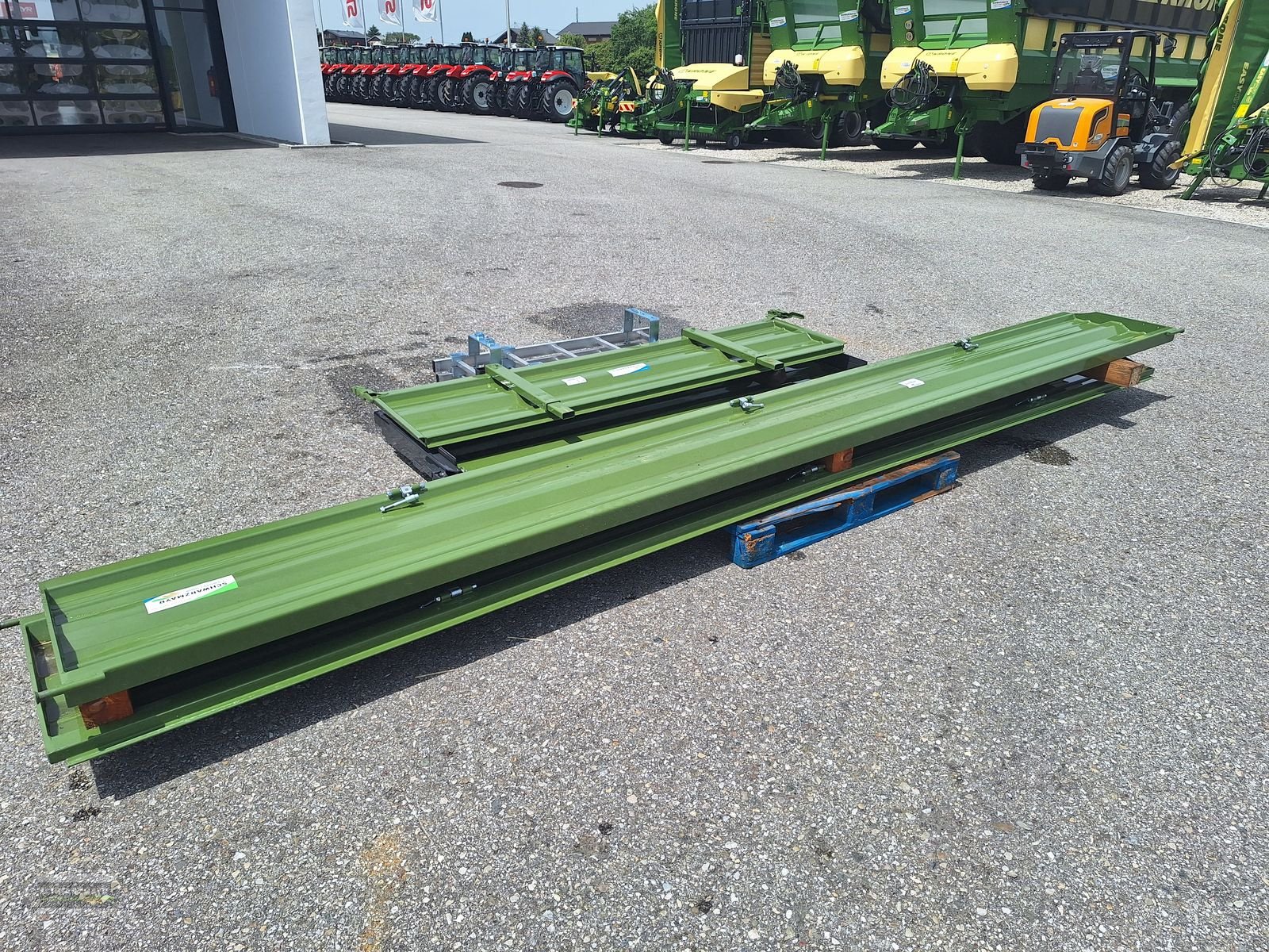 Anhänger tipa Fliegl Bordwandsatz 600mm, Neumaschine u Gampern (Slika 2)