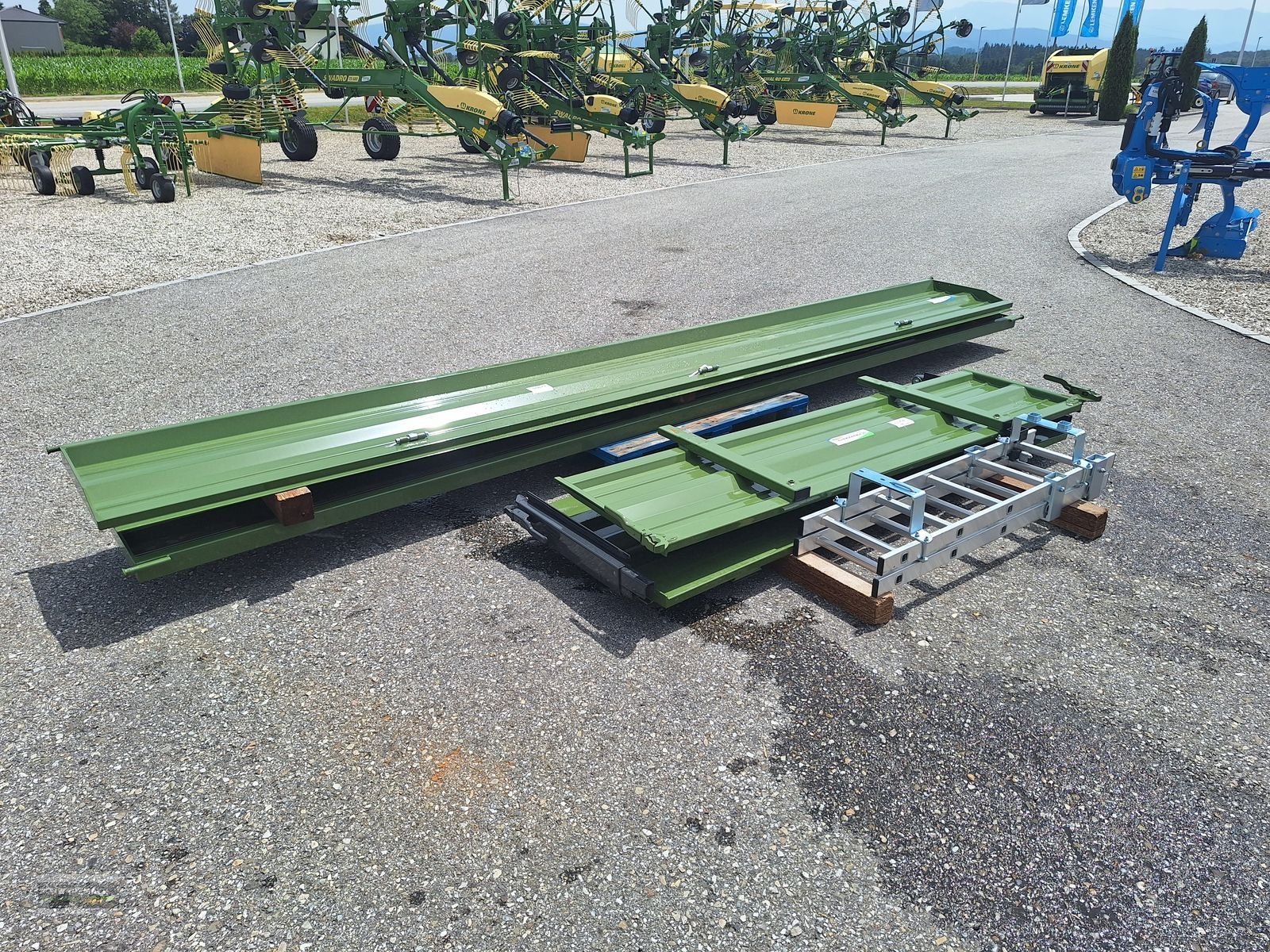 Anhänger tipa Fliegl Bordwandsatz 600mm, Neumaschine u Gampern (Slika 4)