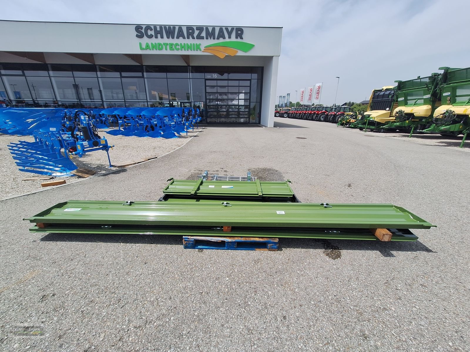 Anhänger tipa Fliegl Bordwandsatz 600mm, Neumaschine u Gampern (Slika 1)