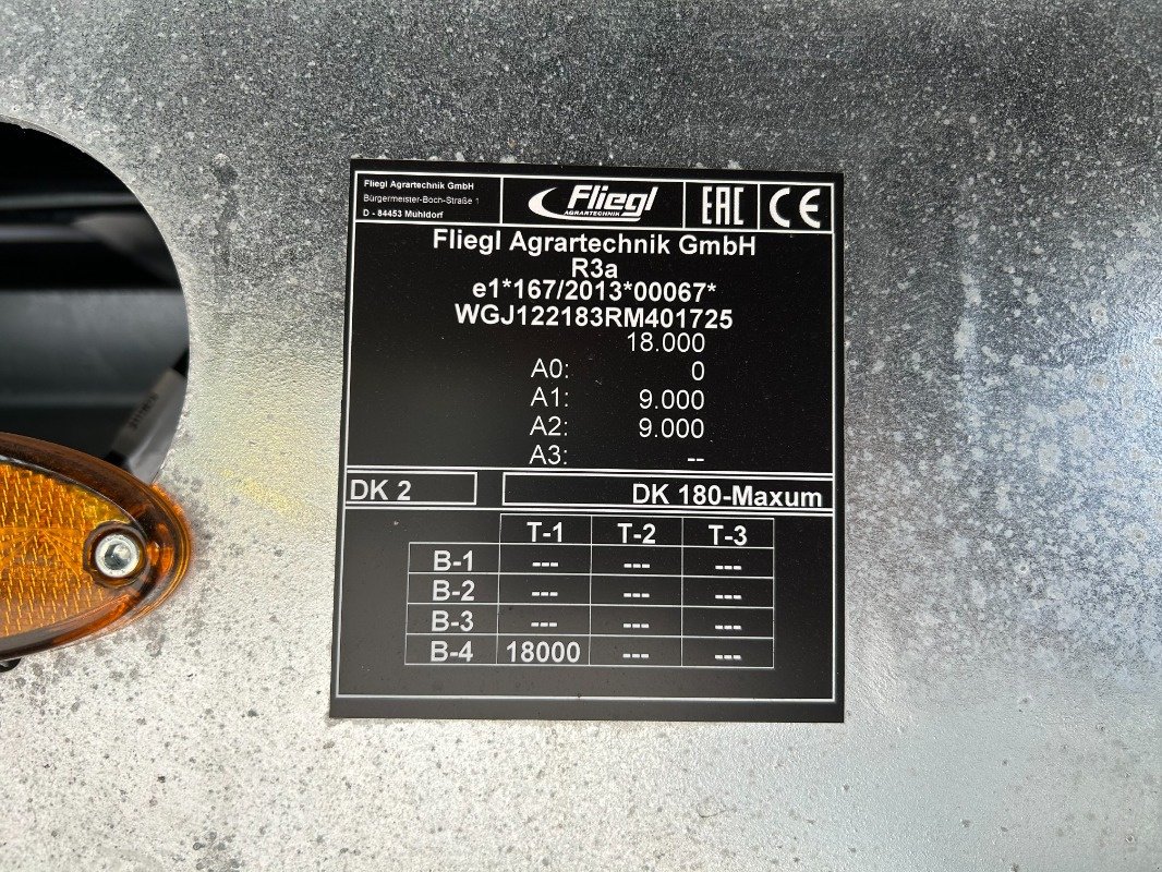 Anhänger of the type Fliegl DK 180 Maxum Fox limited, Neumaschine in Sittensen (Picture 12)