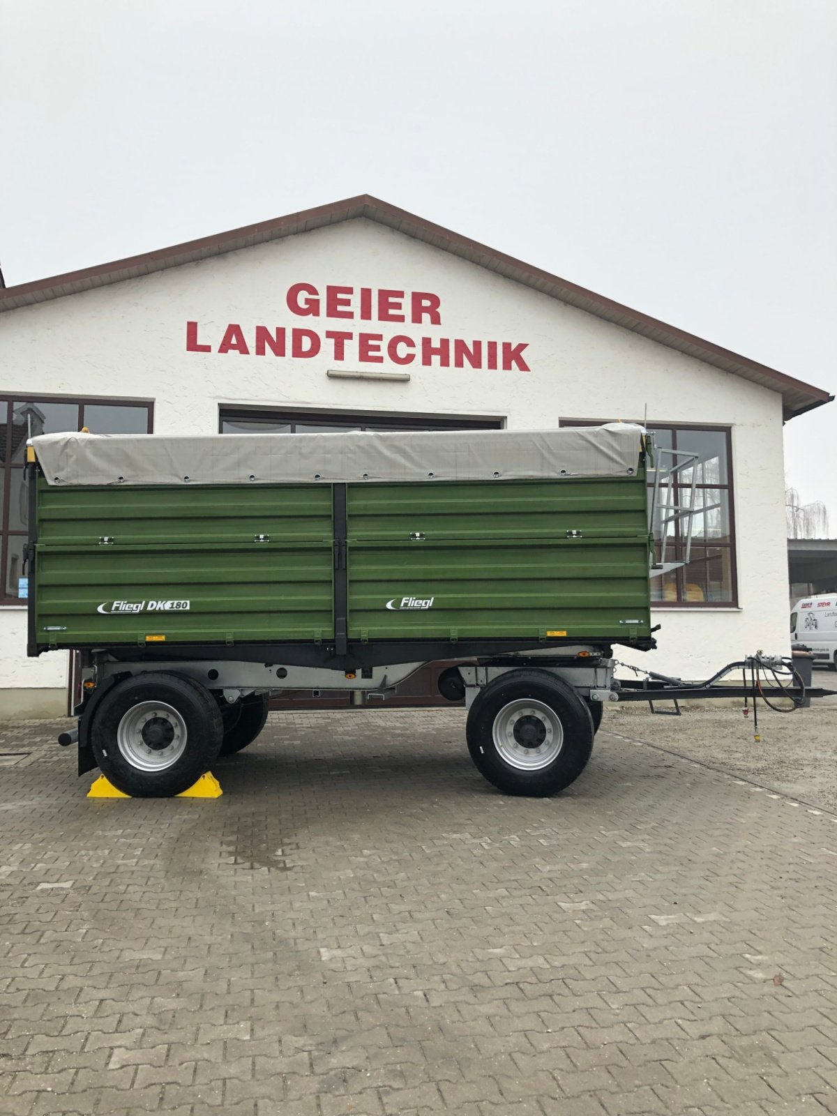 Anhänger typu Fliegl DK 180 XL FOX, Neumaschine v Bodenkirchen (Obrázek 1)