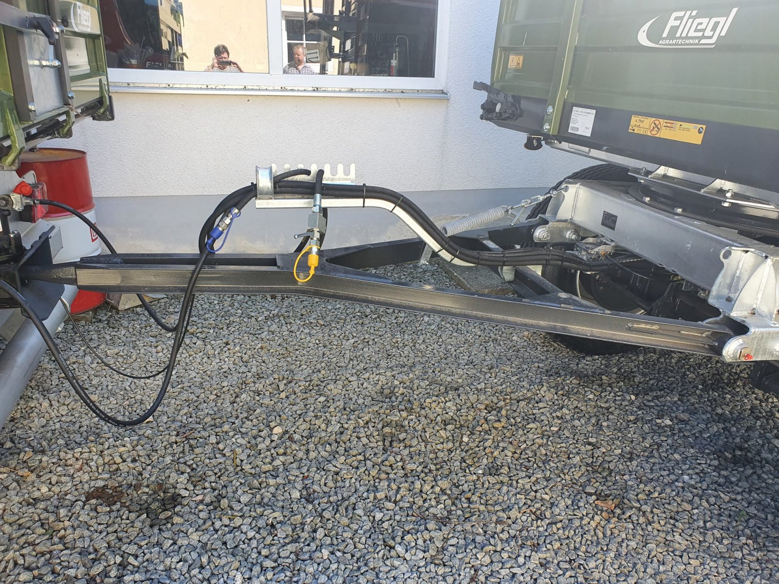 Anhänger des Typs Fliegl DK 180, Neumaschine in Aufhausen (Bild 4)