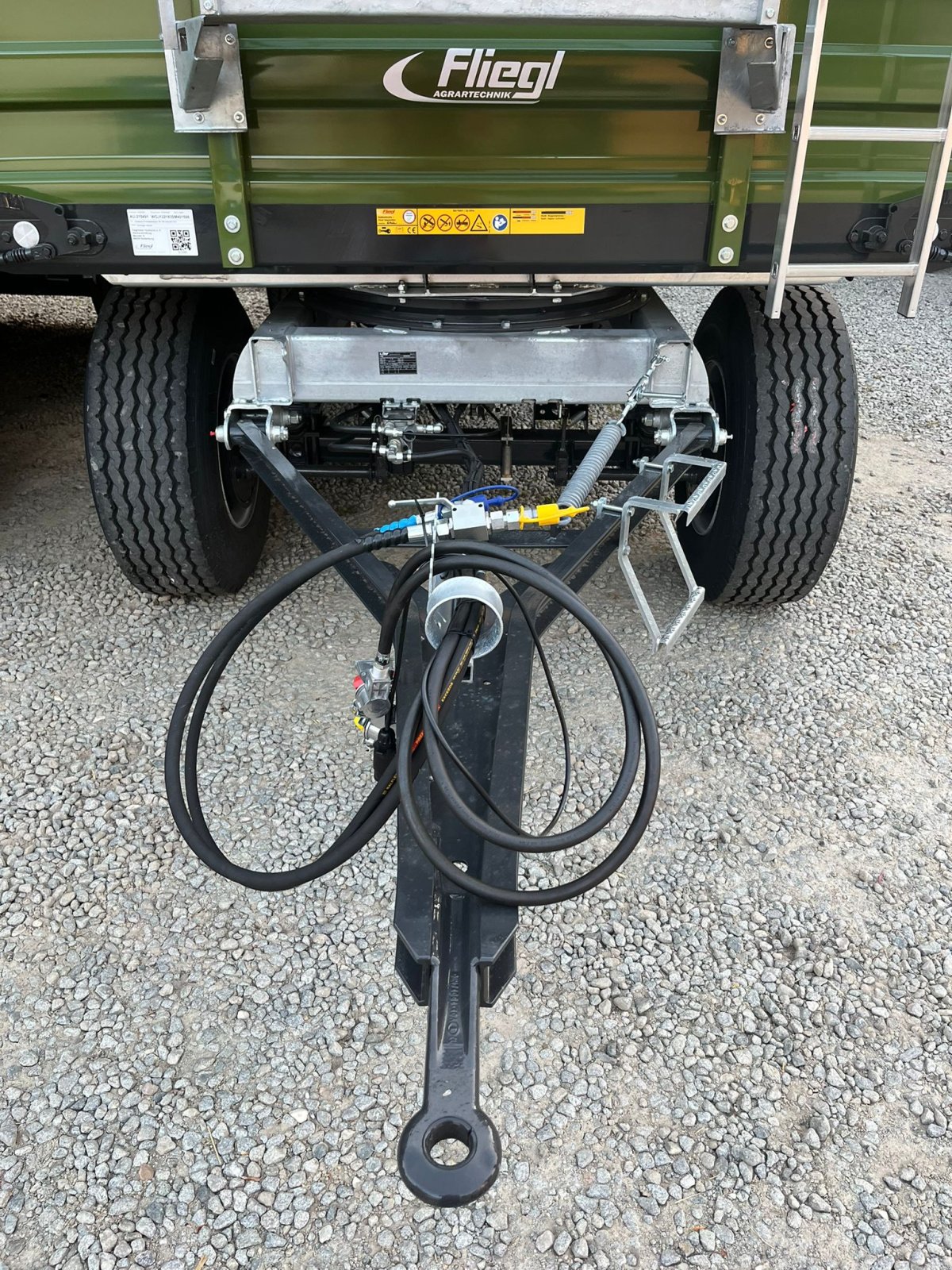 Anhänger des Typs Fliegl DK 180, Neumaschine in Aufhausen (Bild 12)