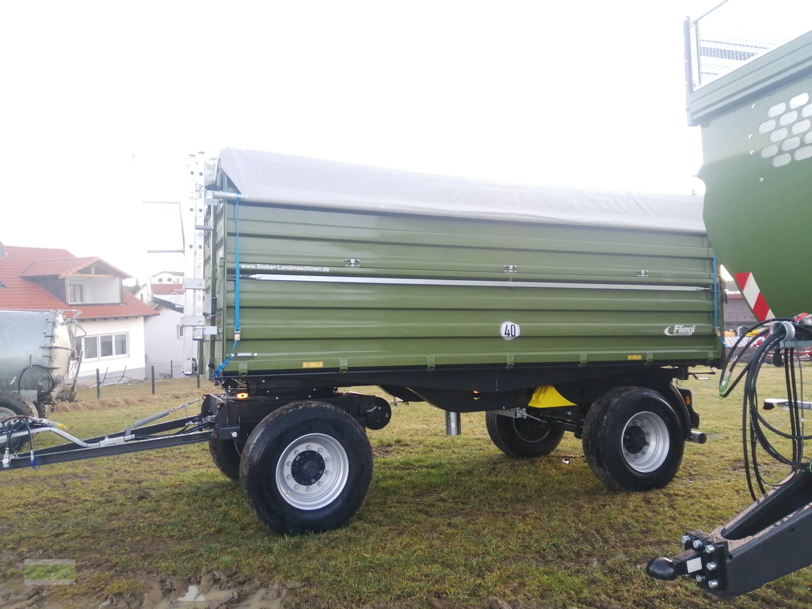 Anhänger typu Fliegl DK 180, Neumaschine v Ried (Obrázek 3)