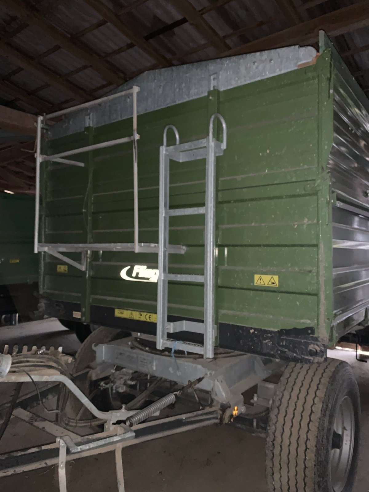 Anhänger des Typs Fliegl DK 180, Gebrauchtmaschine in Ergoldsbach (Bild 2)