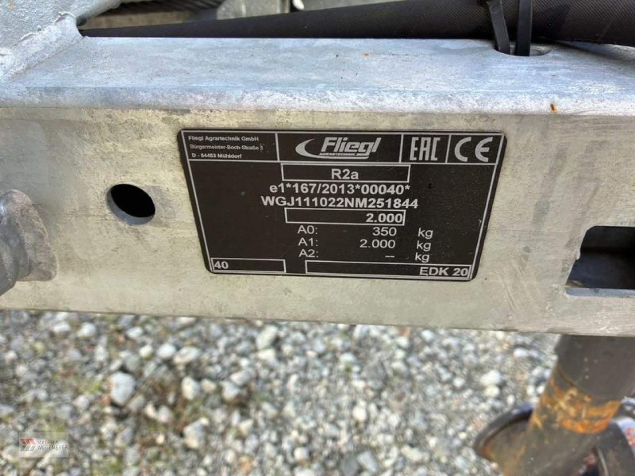 Anhänger of the type Fliegl EDK 20 EINACHSKIPPER, Neumaschine in Oyten (Picture 6)