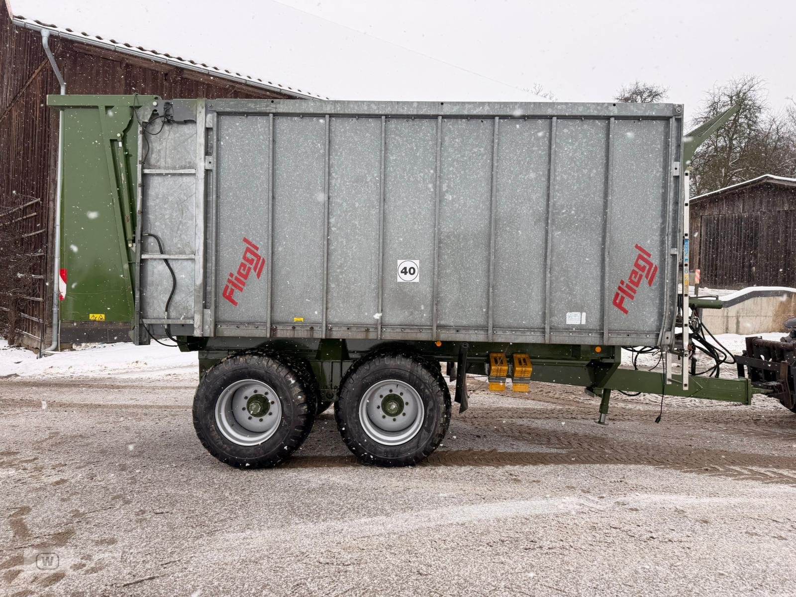 Anhänger a típus Fliegl Gigant ASW 160, Gebrauchtmaschine ekkor: Zell an der Pram (Kép 2)