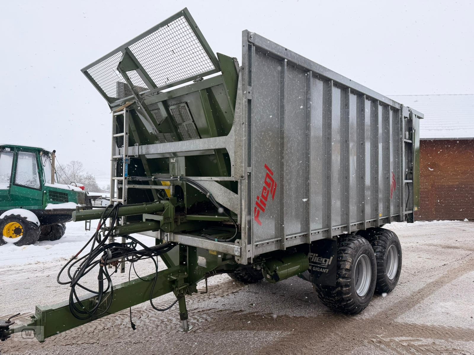 Anhänger a típus Fliegl Gigant ASW 160, Gebrauchtmaschine ekkor: Zell an der Pram (Kép 3)
