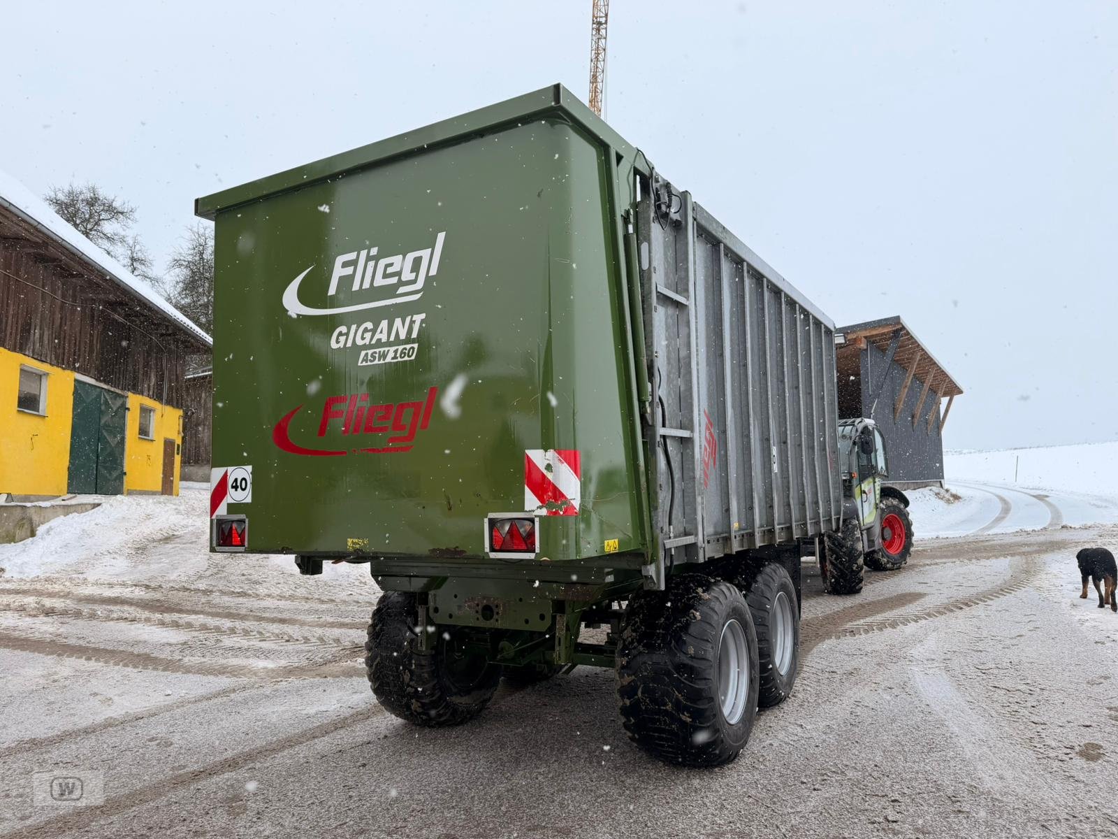 Anhänger a típus Fliegl Gigant ASW 160, Gebrauchtmaschine ekkor: Zell an der Pram (Kép 7)