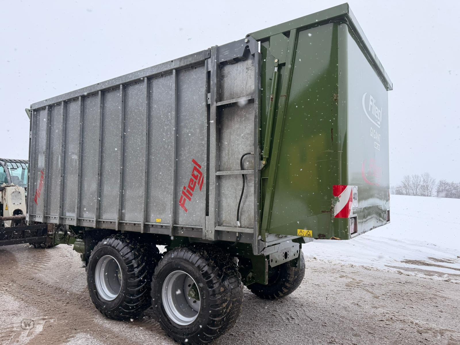 Anhänger a típus Fliegl Gigant ASW 160, Gebrauchtmaschine ekkor: Zell an der Pram (Kép 10)