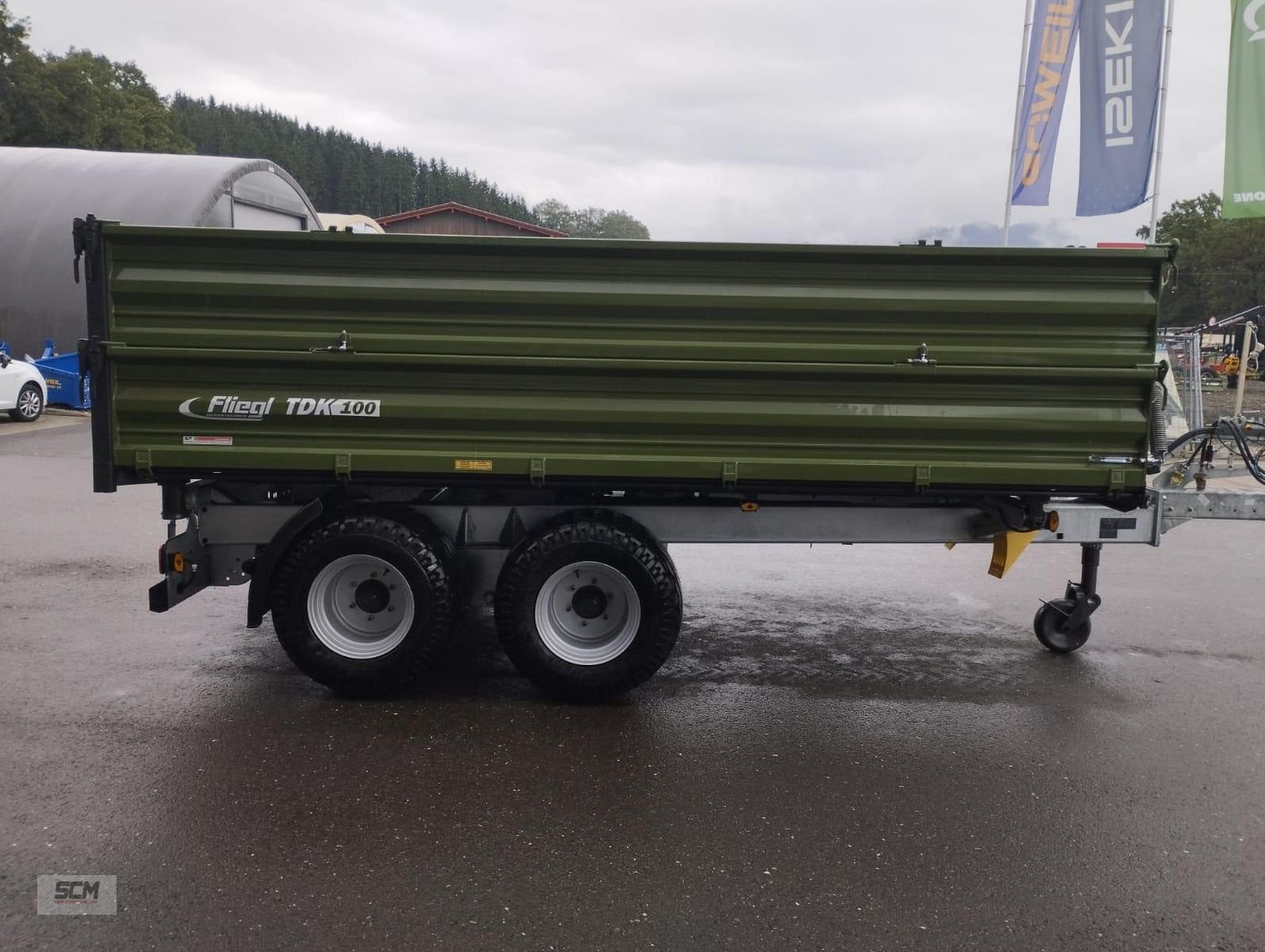 Anhänger typu Fliegl TDK 100 VR FOX, Neumaschine v St. Marein (Obrázek 1)