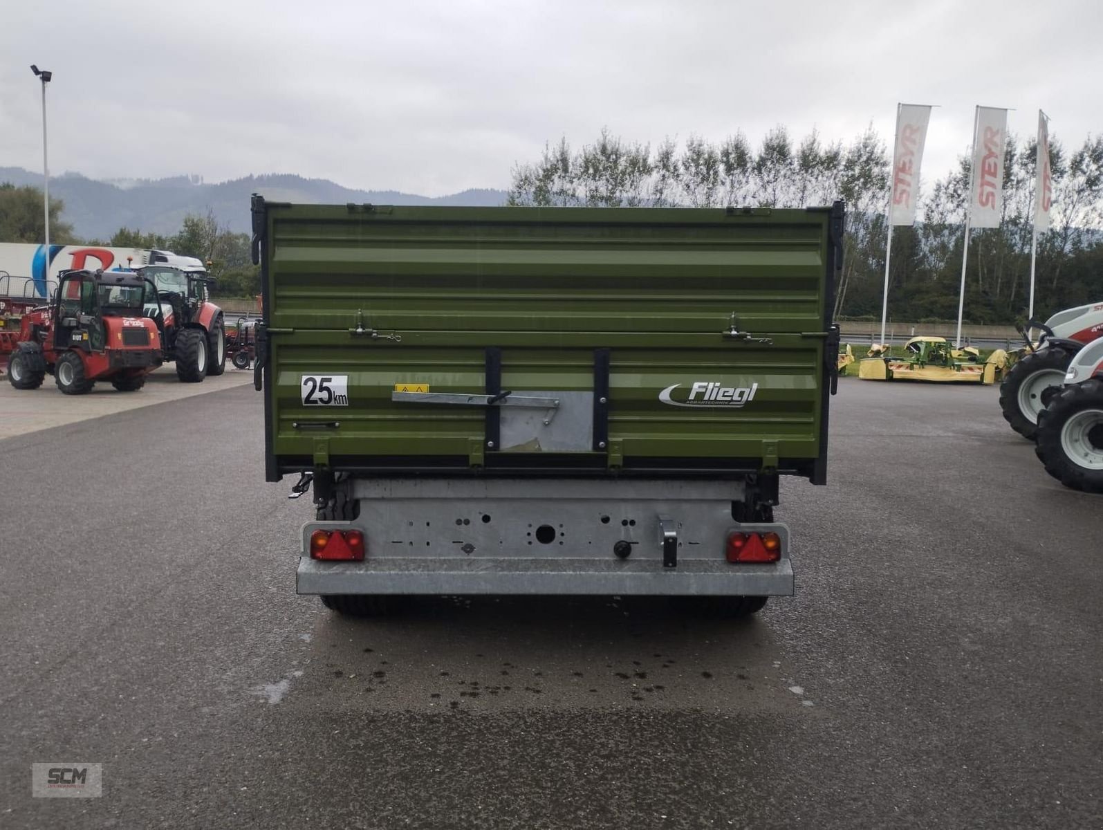 Anhänger Türe ait Fliegl TDK 100 VR FOX, Neumaschine içinde St. Marein (resim 5)