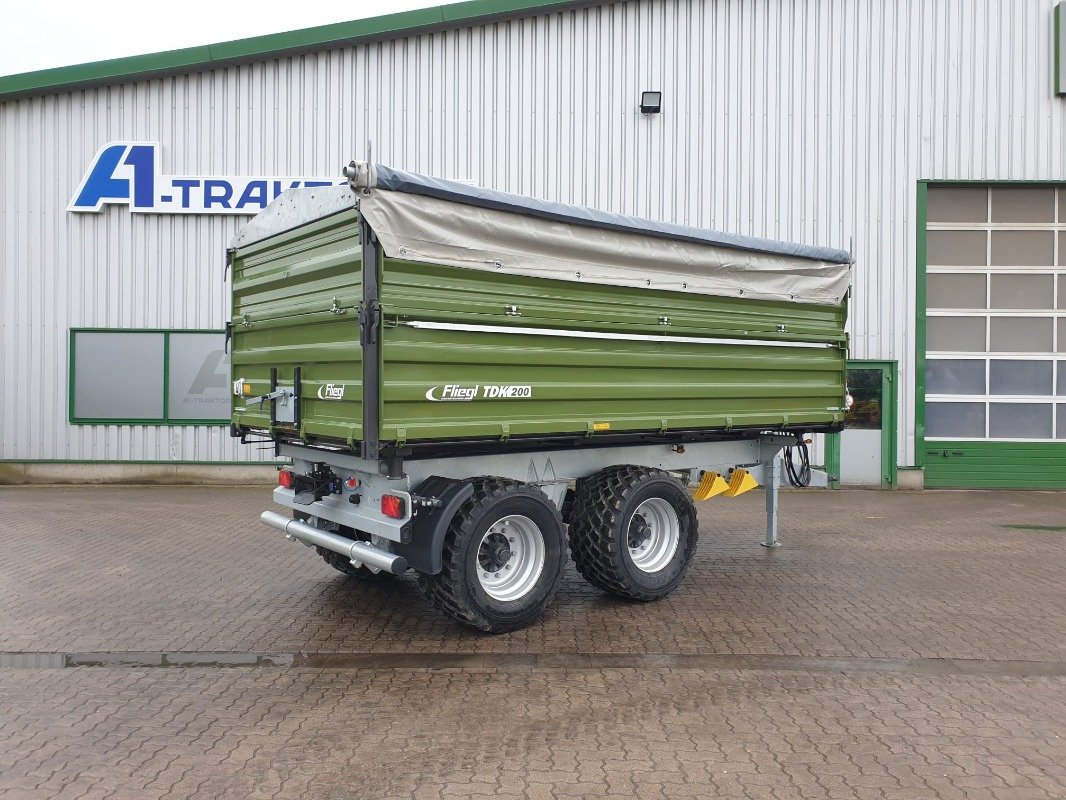 Anhänger des Typs Fliegl TDK 200 FOX, Neumaschine in Sittensen (Bild 3)