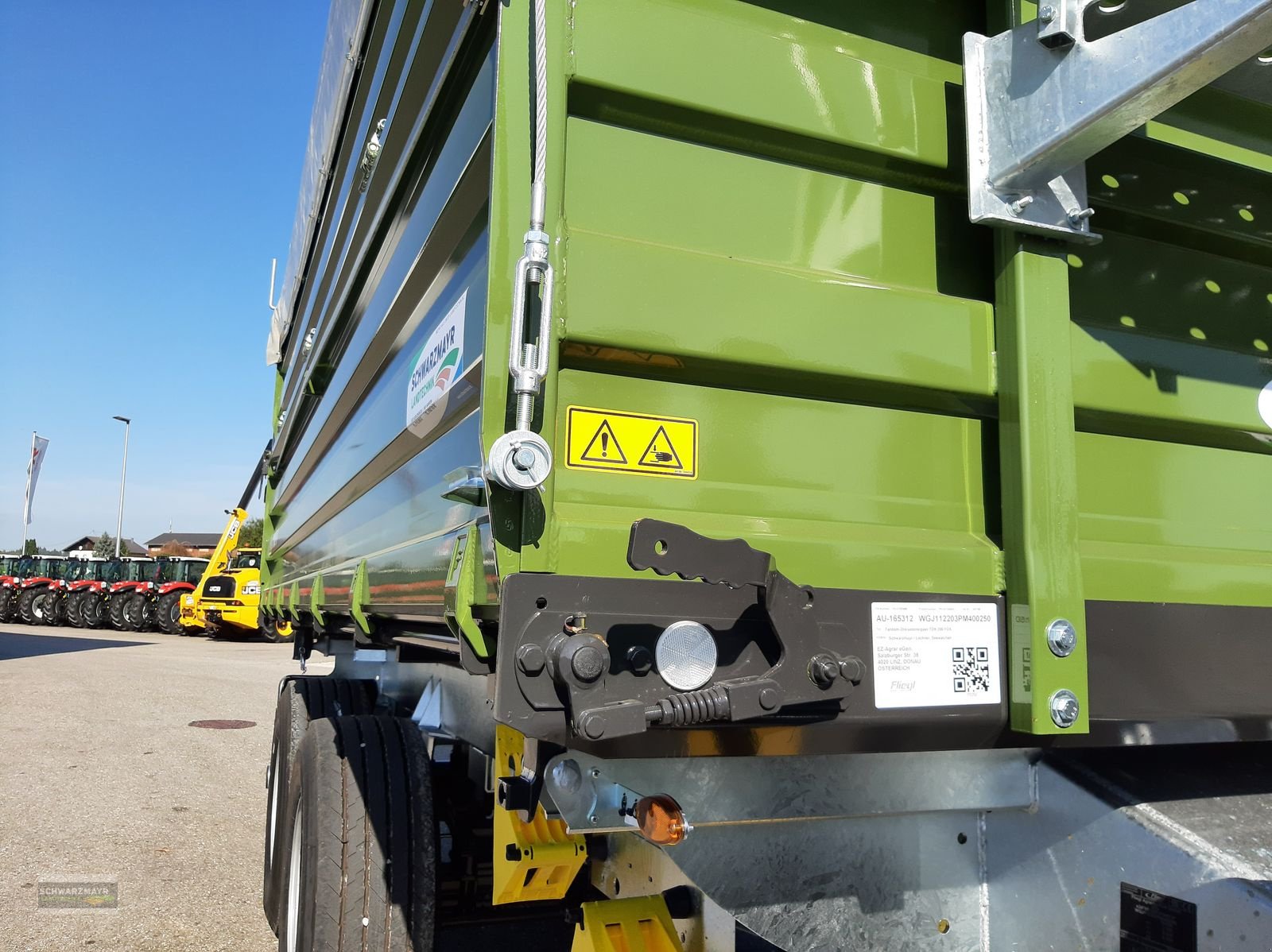 Anhänger des Typs Fliegl TDK 200 FOX, Neumaschine in Gampern (Bild 17)