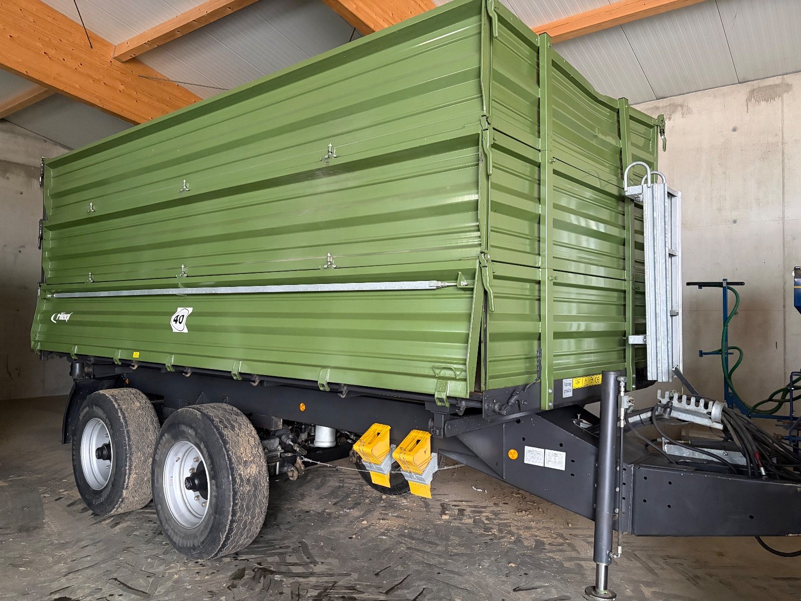 Anhänger от тип Fliegl TDK 200, Gebrauchtmaschine в Mauern (Снимка 1)